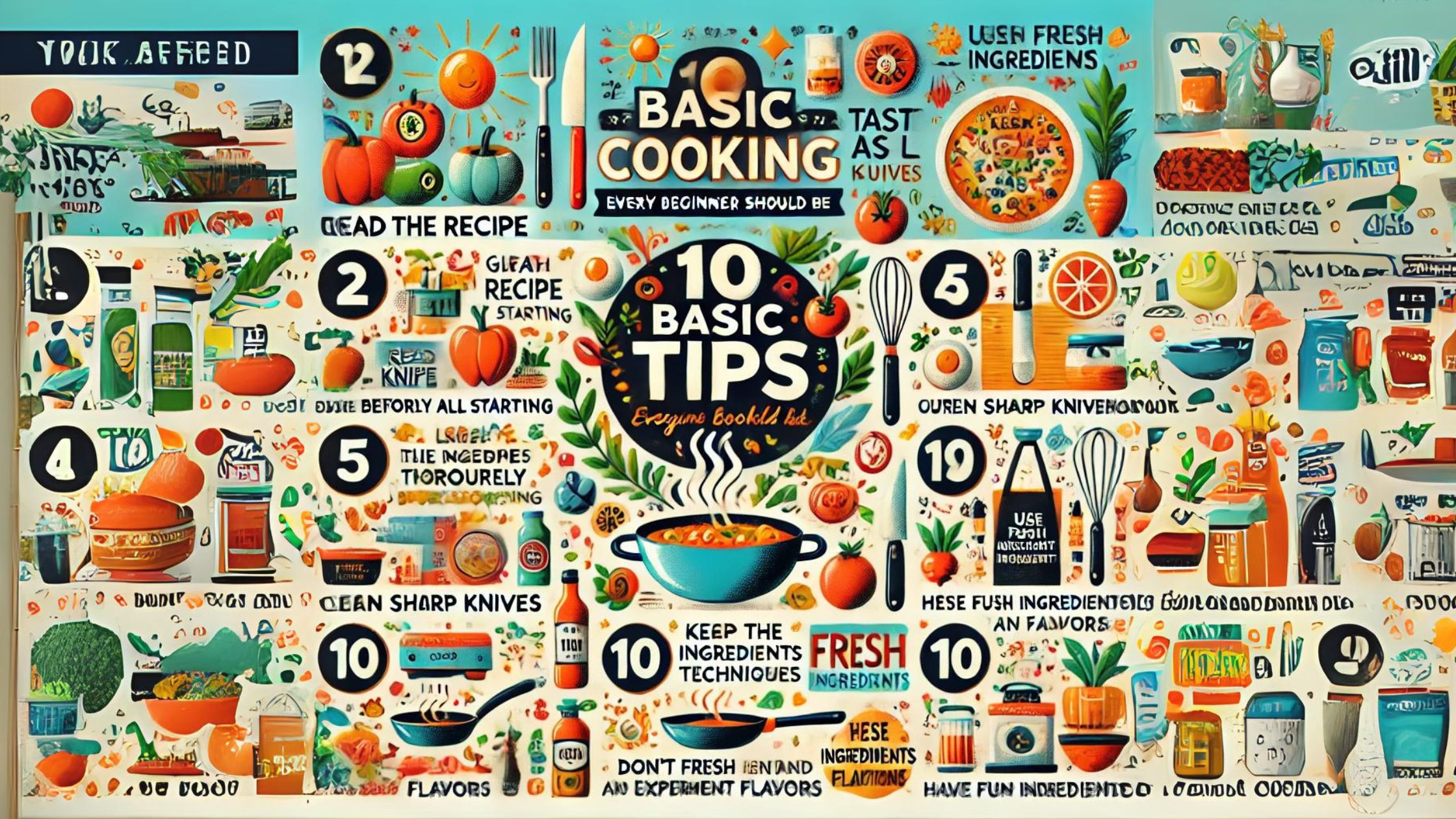 10 Basic Cooking Tips Every Beginner Should Know 